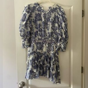 LoveShackFancy Lorelei Mini Dress